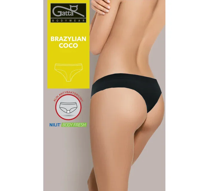 Dámske nohavičky brazilky Gatta 41606S Coco