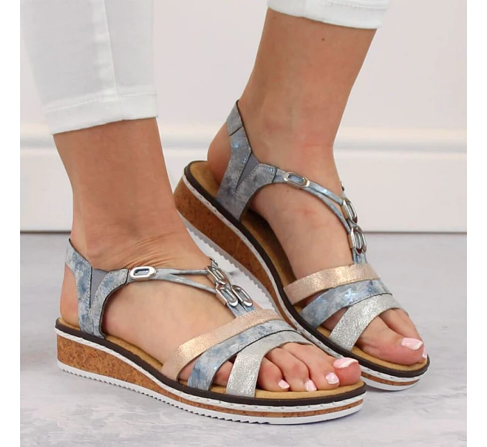 Pohodlné sandále Rieker W RKR664