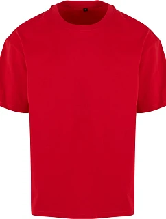 New Morning Studios NM 003 Unisexové tričko oversize z hrubej bavlny 57.0003 city red
