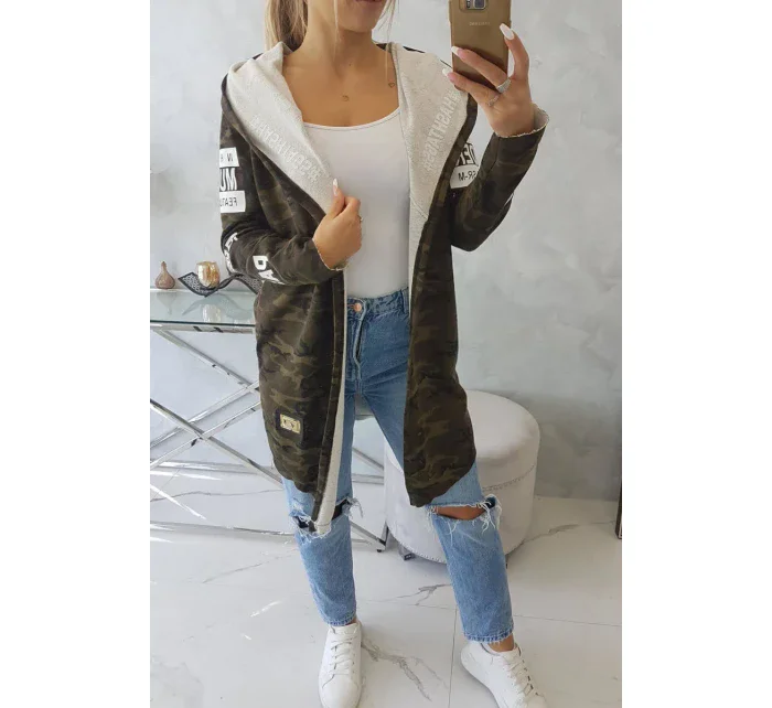 Bunda s nápisem model 18742181 - K-Fashion