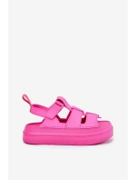 Dámské Sandály Na Platformě Fuchsie model 21696268 - Boto Dámské Sandály Na Platformě Fuchsie model 21696268 - Boto