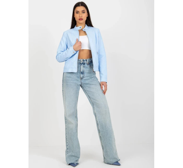 Dámska bunda NM KR G103 bunda.00P svetlo modrá - FPrice Dámska bunda NM KR G103 bunda.00P svetlo modrá - FPrice