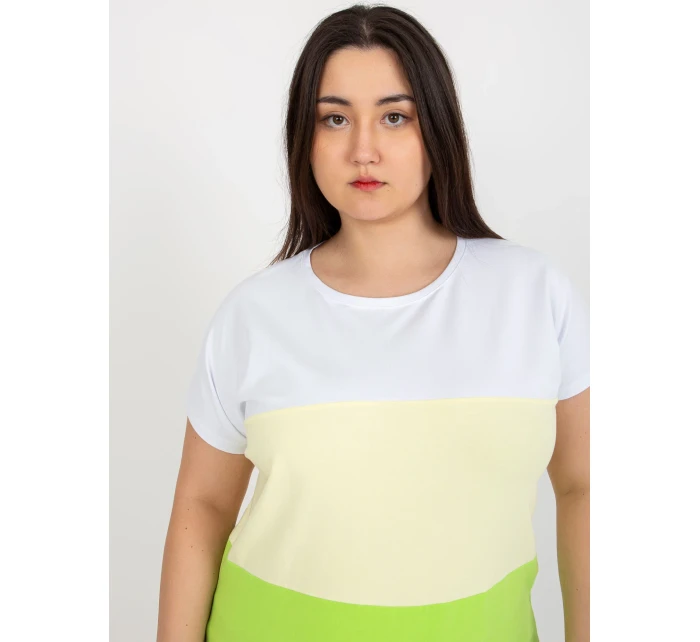 Blúzka RV BZ 8778.48 biele a žlté