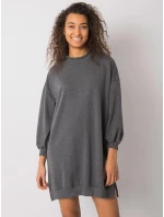 Šaty RV SK model 17508489 tmavě šedá - FPrice Šaty RV SK model 17508489 tmavě šedá - FPrice