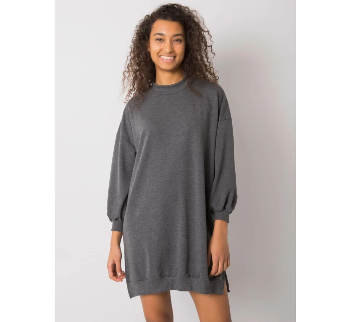 Šaty RV SK model 17508489 tmavě šedá - FPrice Šaty RV SK model 17508489 tmavě šedá - FPrice