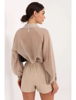 Šortky so spodnou sukňou model 222333 Taliansko Moda Šortky so spodnou sukňou model 222333 Taliansko Moda