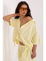 Košeľa s krátkym rukávom model 226015 Taliansko Moda Košeľa s krátkym rukávom model 226015 Taliansko Moda