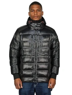 Geografické Nórsko pánska bunda BAPTISTE BLACK DB MEN 056 BLACK (WZ8155H/GN-NOIR)