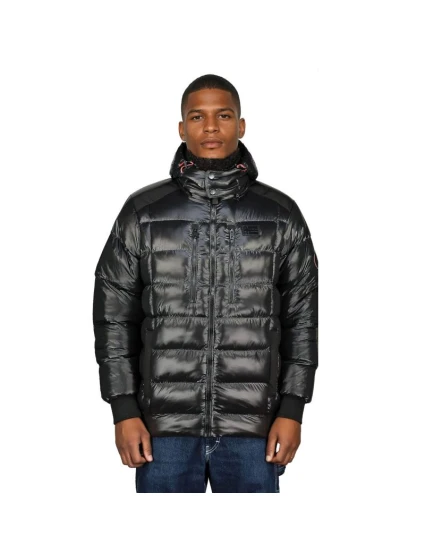 Geografické Nórsko pánska bunda BAPTISTE BLACK DB MEN 056 BLACK (WZ8155H/GN-NOIR)