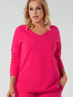 Talianska móda Madri long farba:fuchsiová