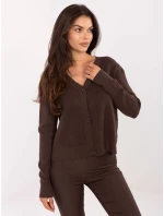 Jumper IT SW 98300.69 tmavohnedý Jumper IT SW 98300.69 tmavohnedý