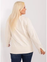 Bluzka RV BZ model 19465488 jasny beżowy - FPrice Bluzka RV BZ model 19465488 jasny beżowy - FPrice