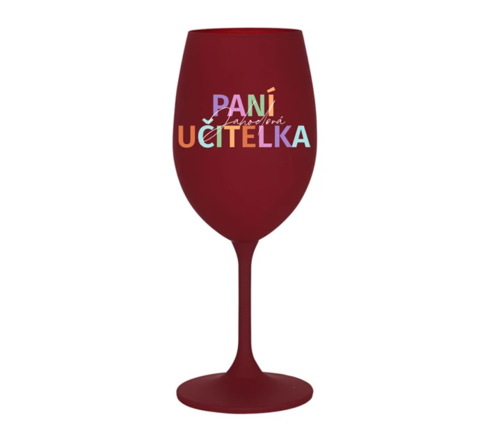 Personalizovaná sklenice pro paní učitelku/pana učitele