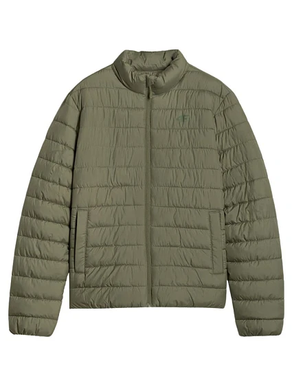 Pánská péřová bunda khaki WAW25TDJA 43S pánské model 21396443 - 4F Pánská péřová bunda khaki WAW25TDJA 43S pánské model 21396443 - 4F