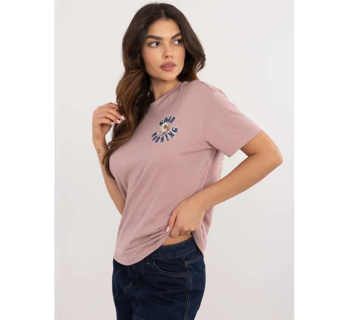 Blúzka D12022AC02645F tmavoružová