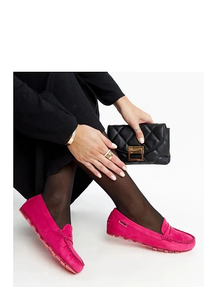 Mokasíny RQ032 28318 fuchsia - Solea Mokasíny RQ032 28318 fuchsia - Solea