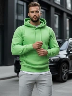 Pánska mikina s kapucňou mint FashionStreet BX5082