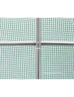 SKLENÍK ZÁHRADNÝ TUNEL 200X300X200CM PE KONŠTRUKCIA ZELENÁ OCEĽ