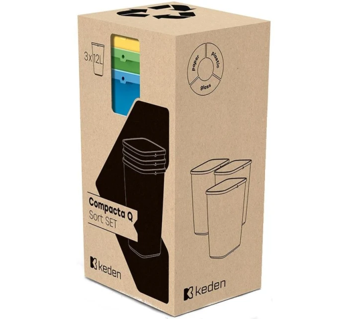BIN 12 L COMPACTA Q SORT SET COLOR BIN 12 L COMPACTA Q SORT SET COLOR