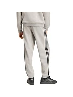 Pánské kalhoty Essentials 3Stripes Fleece Tapered šedé, model 22357638 - ADIDAS Pánské kalhoty Essentials 3Stripes Fleece Tapered šedé, model 22357638 - ADIDAS