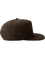 Atlantis Headwear Severny 5-panelová manšestrová čiapka s kšiltom 33.0307 hnedá