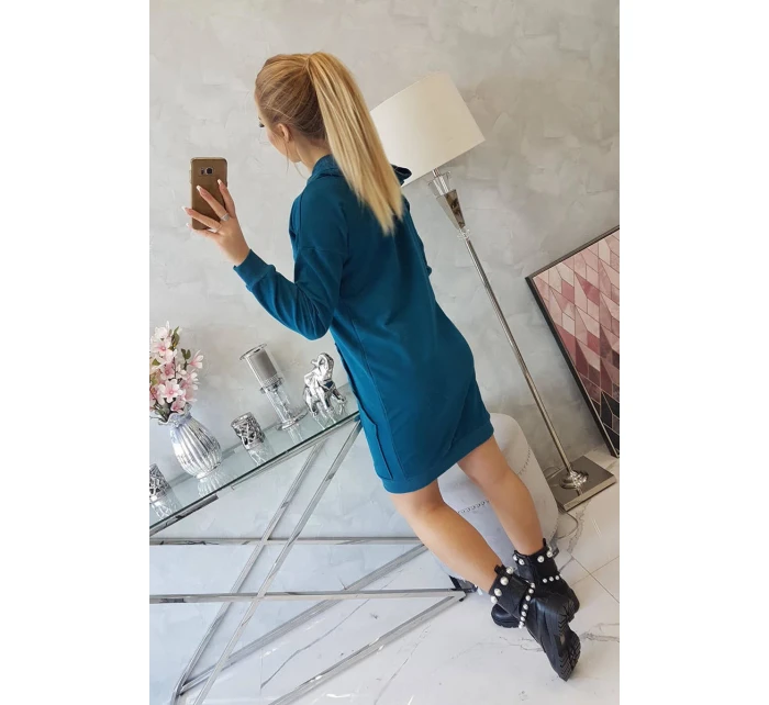 model 18748089 šaty s kapucí - K-Fashion