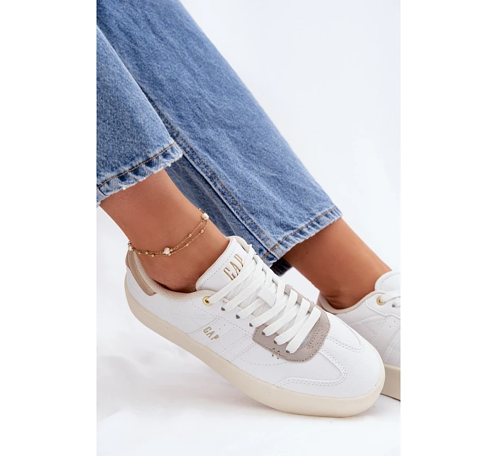Dámské tenisky GAP BOUDLER GPW6142300070 Bílé Dámské tenisky GAP BOUDLER GPW6142300070 Bílé