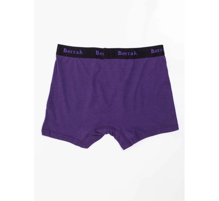 Boxerky BR BK 4476.28P tmavo fialová Boxerky BR BK 4476.28P tmavo fialová