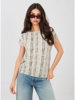 Tričko D12110M02646F light beige Tričko D12110M02646F light beige