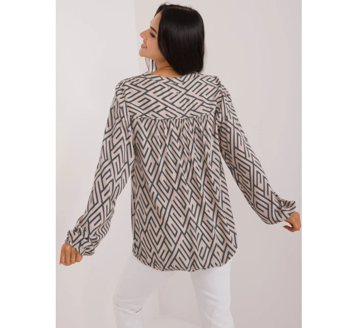 Blúzka D73771M11186B béžová