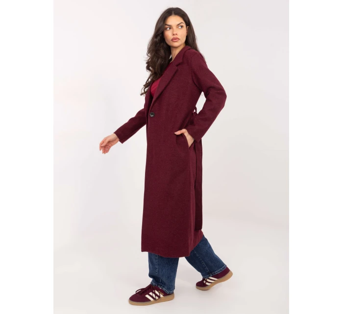 Płaszcz TW PL BI model 21834266 bordowy - FPrice