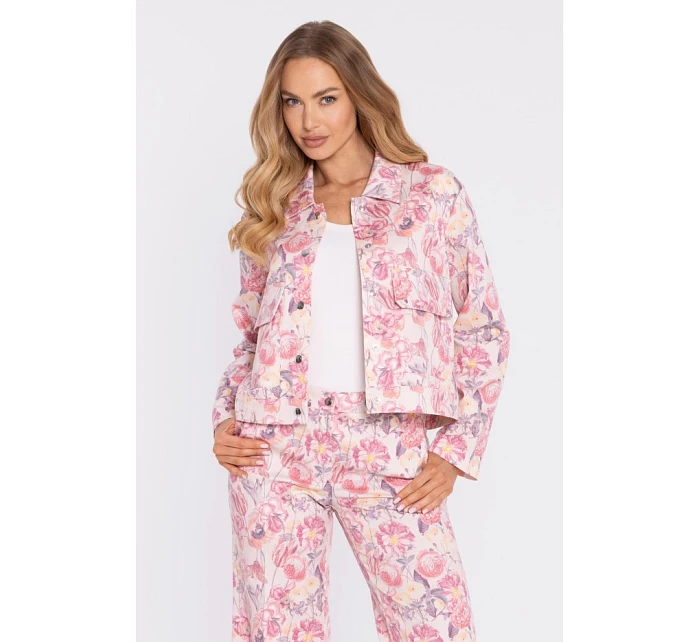 model 22040645 Bunda s knoflíky a klopami model 2 - Moe model 22040645 Bunda s knoflíky a klopami model 2 - Moe