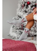 SKARPETKI DAMSKIE ŚWIĄTECZNE model 21416165 - Milena SKARPETKI DAMSKIE ŚWIĄTECZNE model 21416165 - Milena