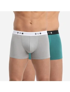 Pánske boxerky 2 ks DIM BOXER ORIGINAL 2x - DIM - zelená