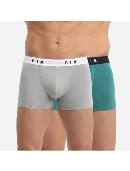 Pánske boxerky 2 ks DIM BOXER ORIGINAL 2x - DIM - zelená