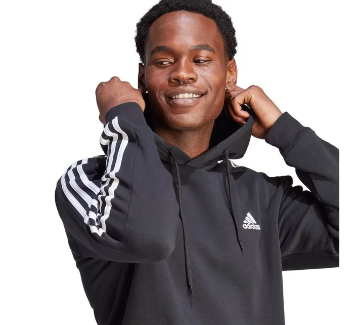 Adidas Essentials Fleece 3-Stripes Hoodie M IB4028 pánske