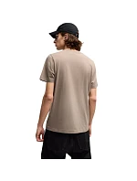 Pánské tričko Puma Graphics 2 Color Small No. 1 Logo Tee, béžové, 684717 94