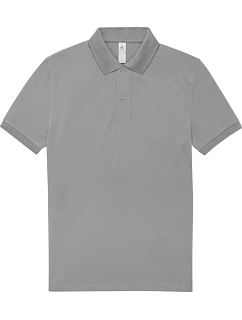 B&C My Polo 210 Piqué – polokošeľa z hustej bavlny 01.U426 športová sivá