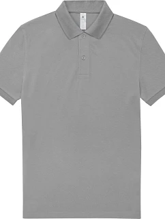 B&C My Polo 210 Piqué – polokošeľa z hustej bavlny 01.U426 športová sivá