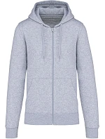 Kariban K 4030 Ekologická mikina s kapucňou 20.4030 oxford grey