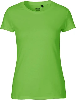 Neutral O 81001 Dámske tričko z bio bavlny 77.8101 limetková