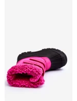 Dziecięce Śniegowce Na Rzepy Big Star Fuksja MM374112 Dziecięce Śniegowce Na Rzepy Big Star Fuksja MM374112