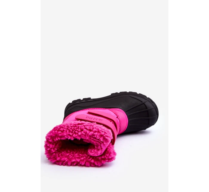 Dziecięce Śniegowce Na Rzepy Big Star Fuksja MM374112 Dziecięce Śniegowce Na Rzepy Big Star Fuksja MM374112