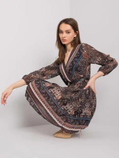 Šaty DHJ SK model 17355672 černá a béžová - FPrice