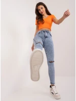 Spodnie jeans NM SP H32.12X niebieski