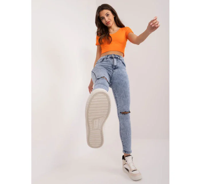 Spodnie jeans NM SP H32.12X niebieski