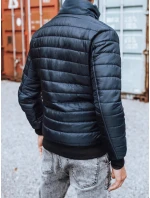 Pánská přechodná bunda prošívaná tmavě modrá Dstreet model 21963667 - FashionStreet