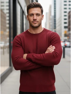 Pánsky bordový sveter WX2295