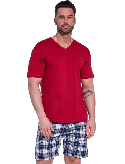 Pánské pyžamo model 21044324 Norway - Cornette Pánské pyžamo model 21044324 Norway - Cornette