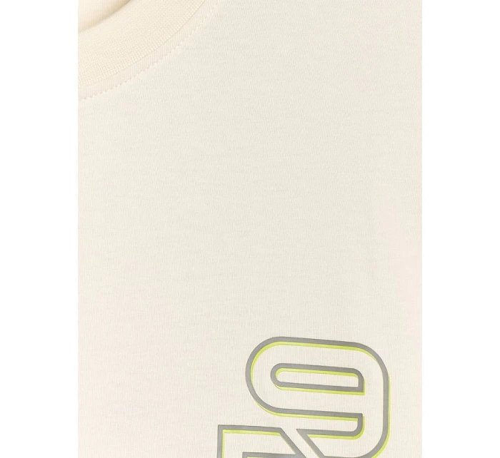 Pánske tričko oversize s potlačou 4F 4FRAW25TTSHM3220-11S